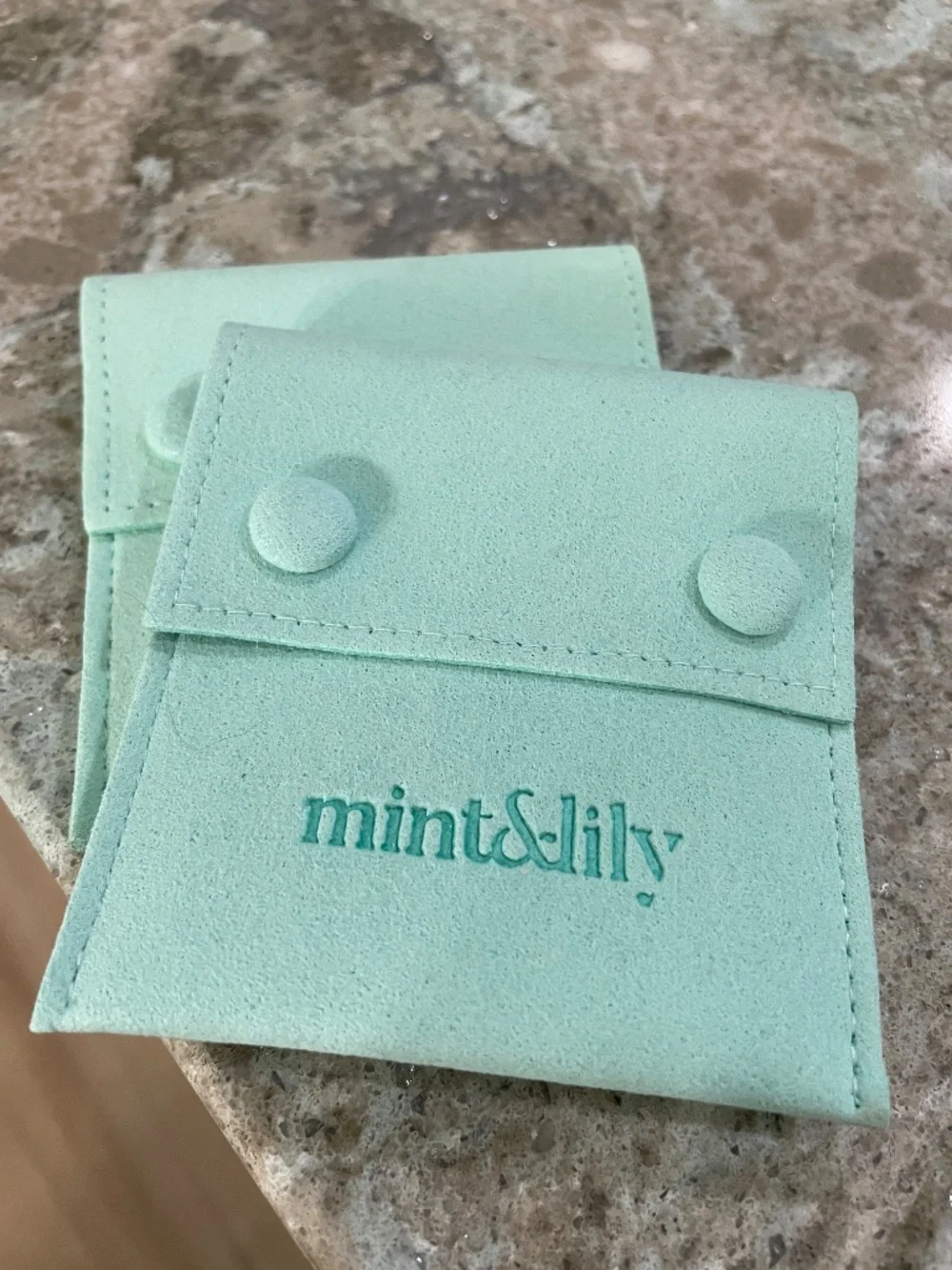 MINT&LILY inspirational gold tone beaded bracelet NIP